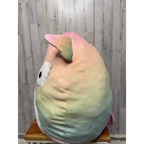 Squishmallows 20" Britta the Rainbow Owl‎ Plush Toy Multicolor - Picture 3 of 5